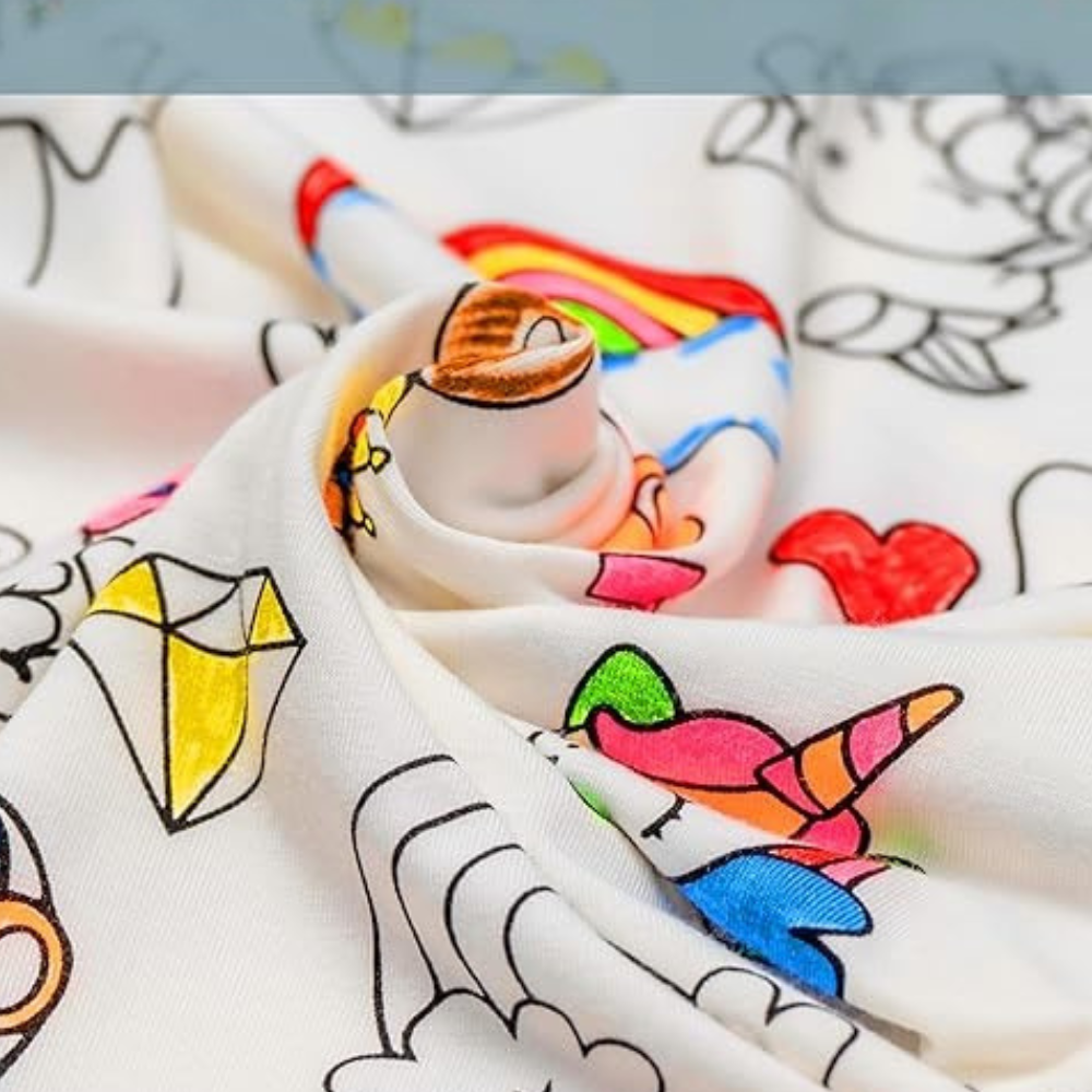 Kids Drawable Pajama Art Set