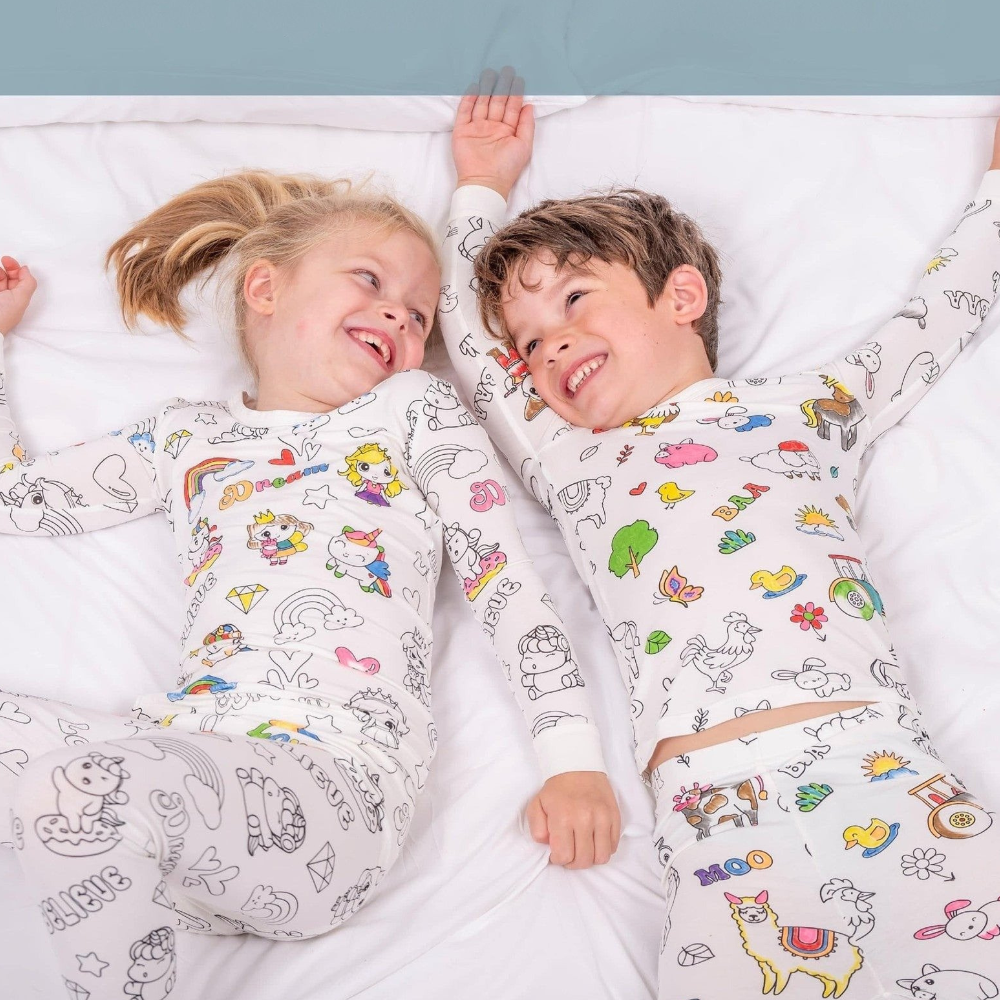 Kids Drawable Pajama Art Set