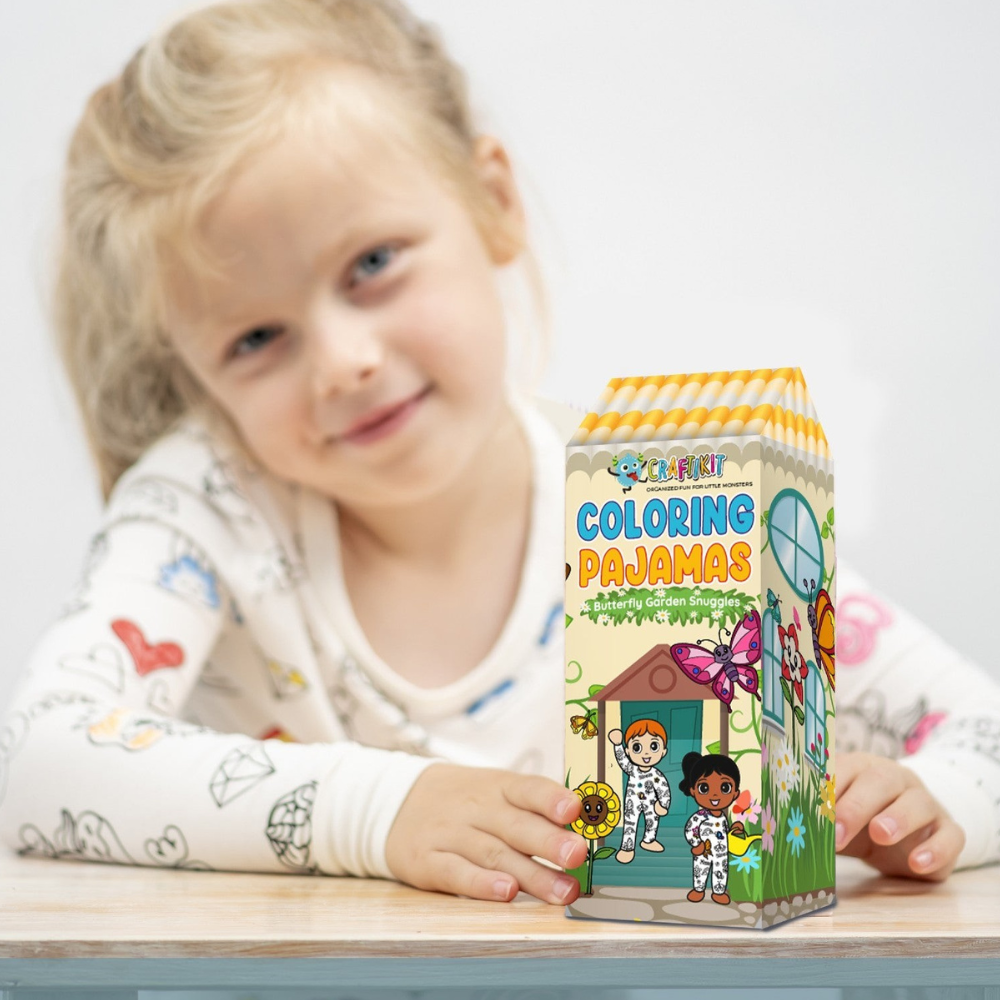 Kids Drawable Pajama Art Set