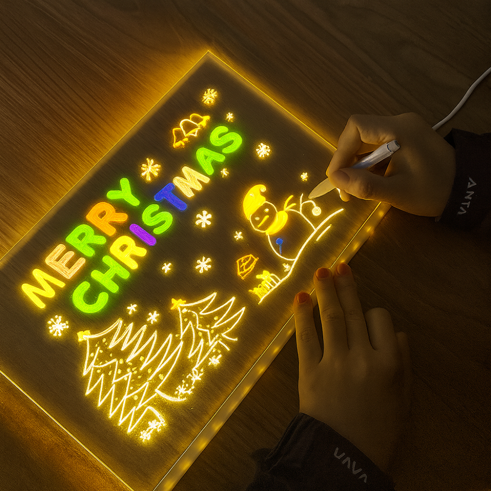 Kids Drawing Board LED Light Tracing Tablet Educational Creative