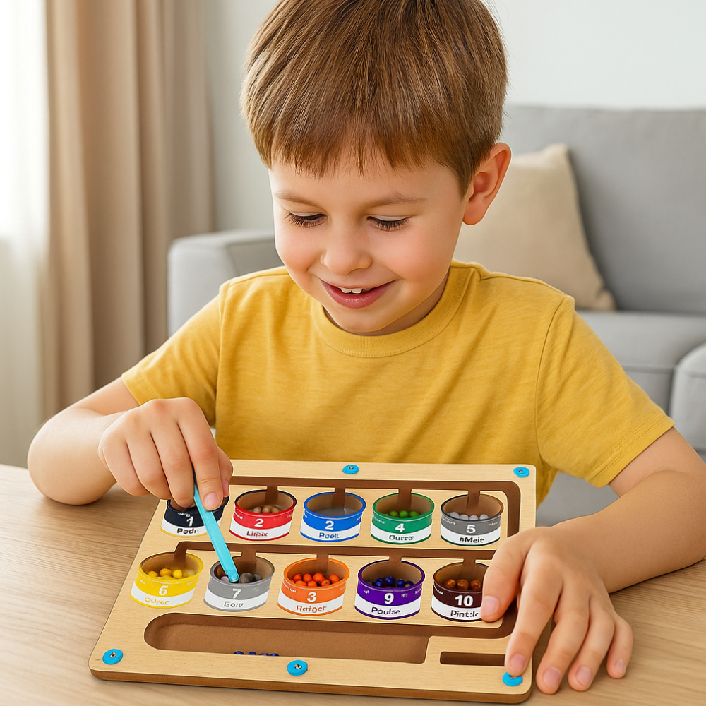 Kids Toys Magnetic Maze Montessori Educational Learning