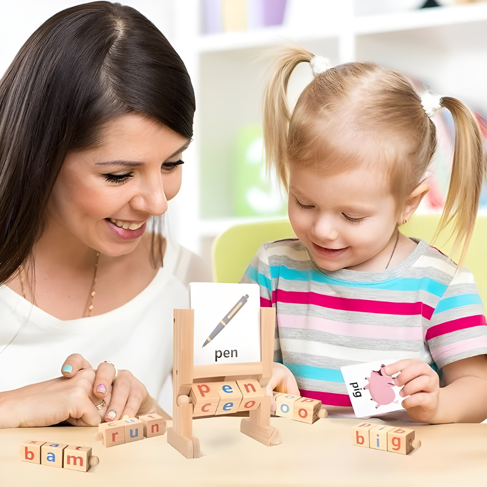 Kids Word Game Learning Toy Set