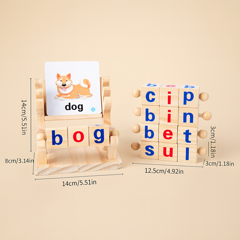 Kids Word Game Learning Toy Set