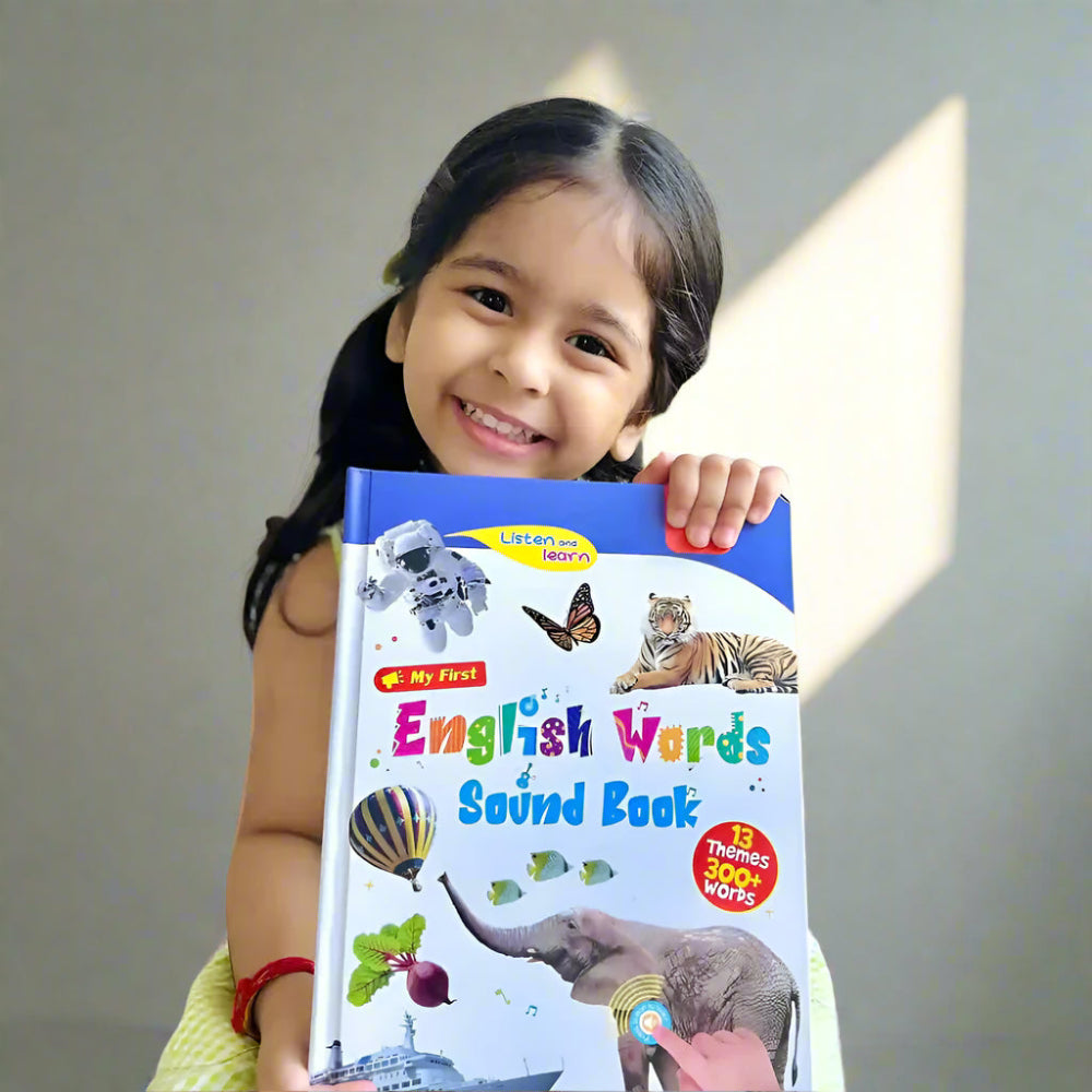 Learning Book Interactive English Audio Kids