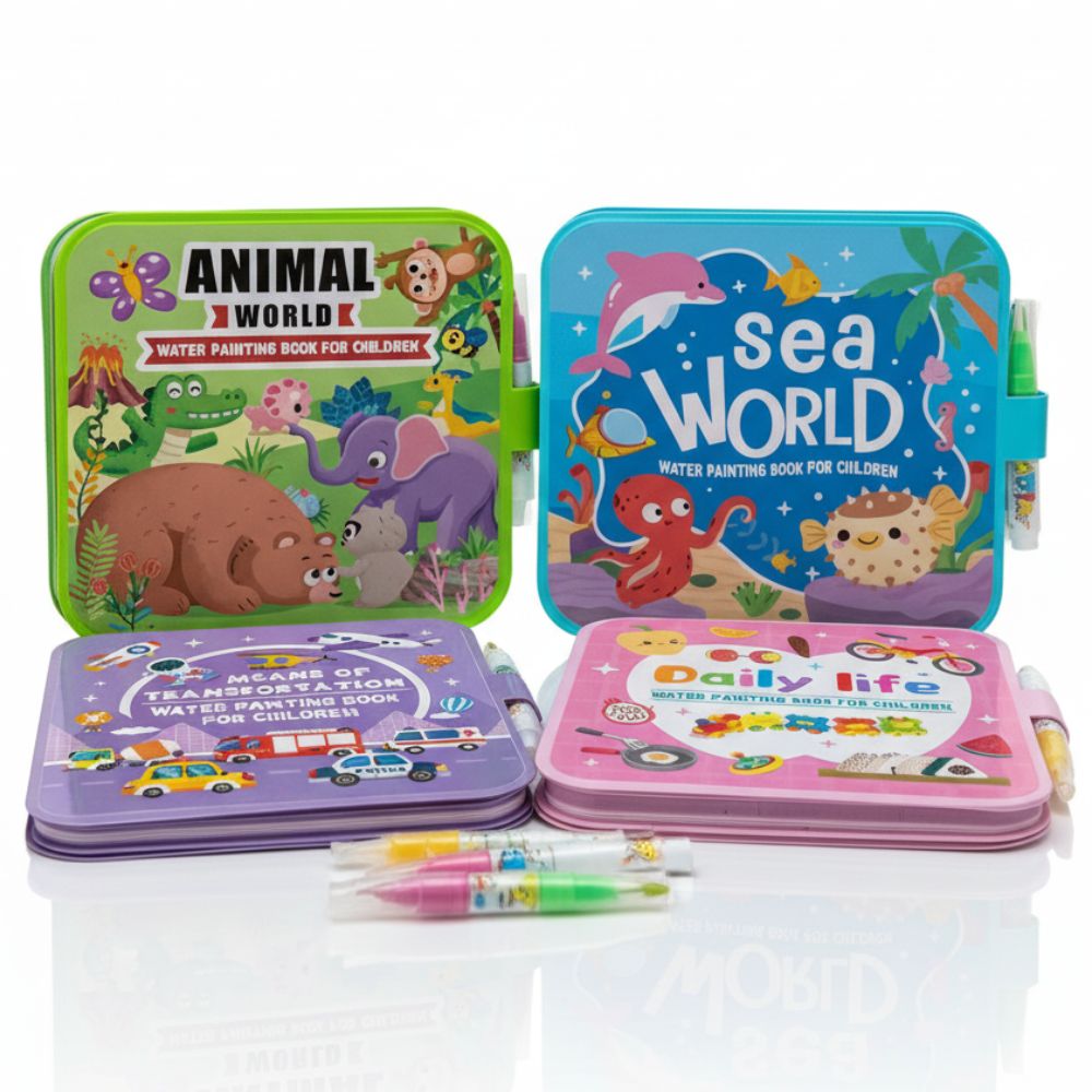 Magic Watering Book Reusable Painting Pad