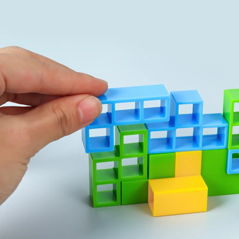 Magnetic Stacking Blocks Balance Tower Game
