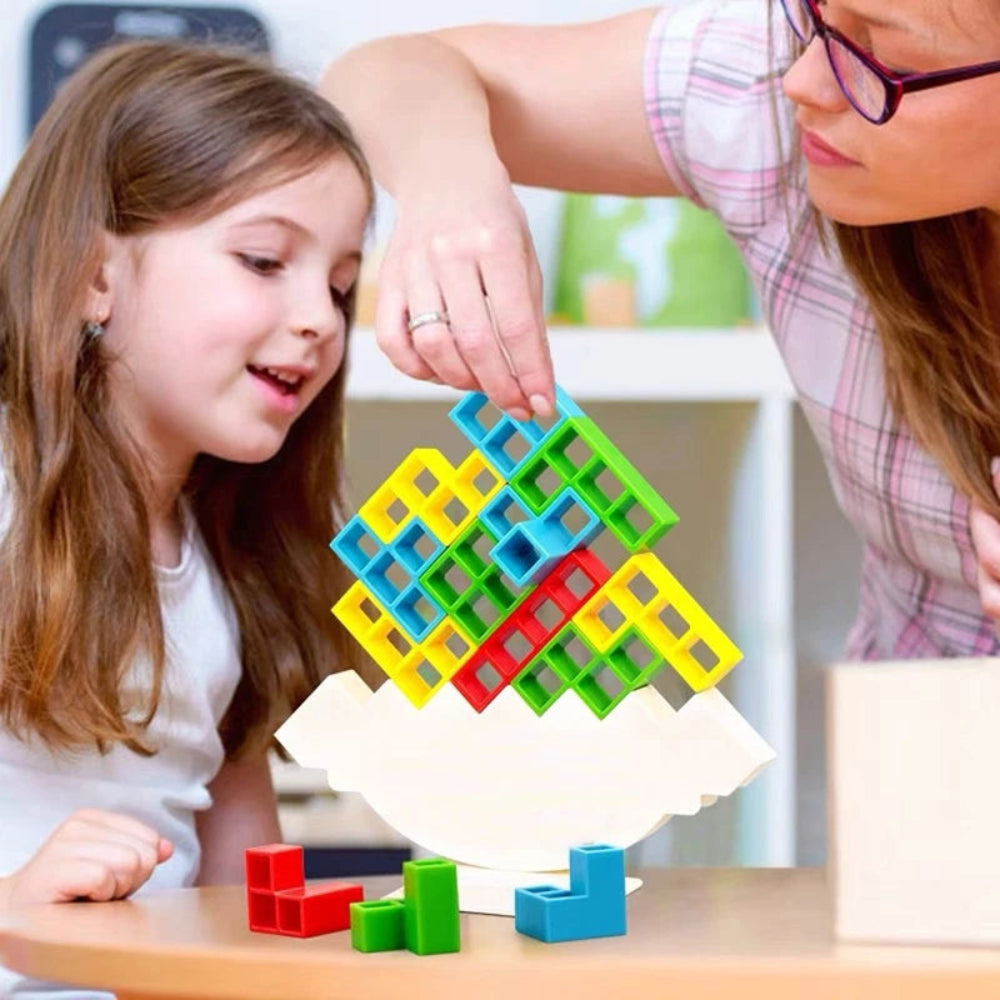 Magnetic Stacking Blocks Balance Tower Game