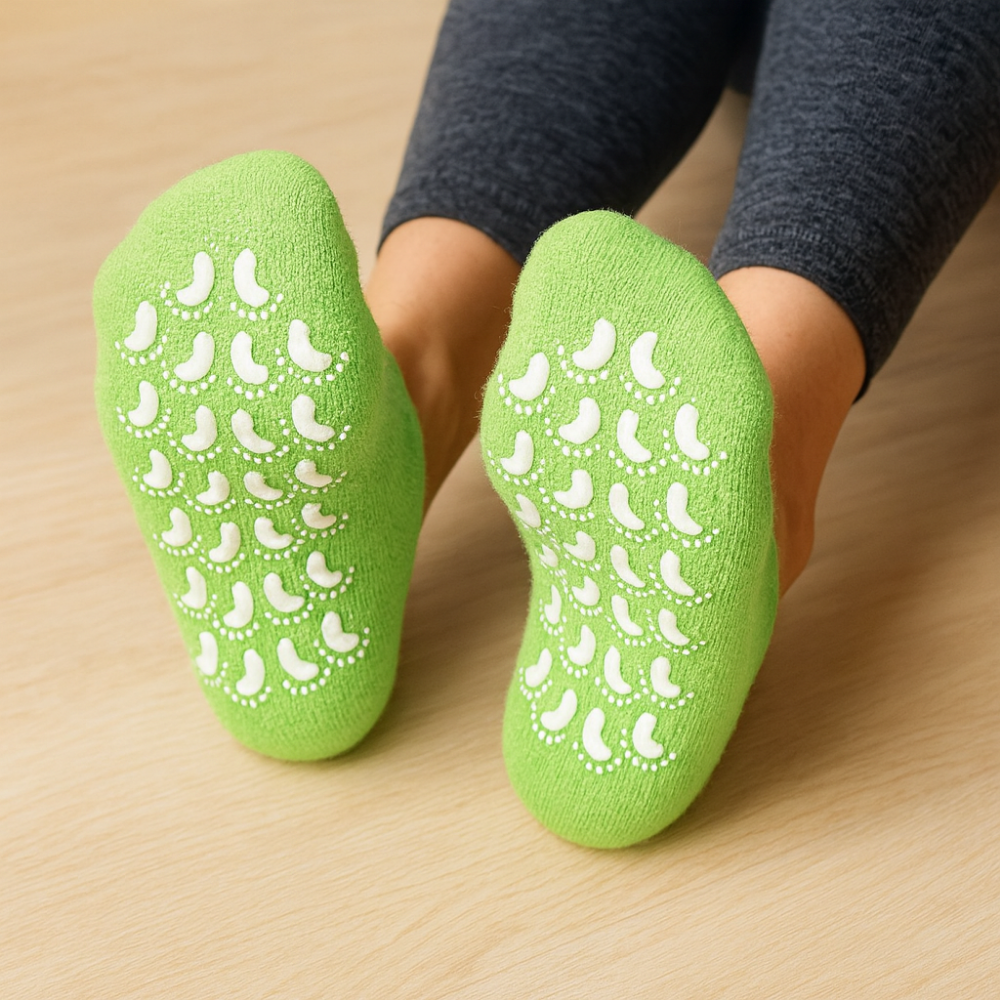 Moisturizing Gel Socks Non-Slip Hydrating Foot Treatment