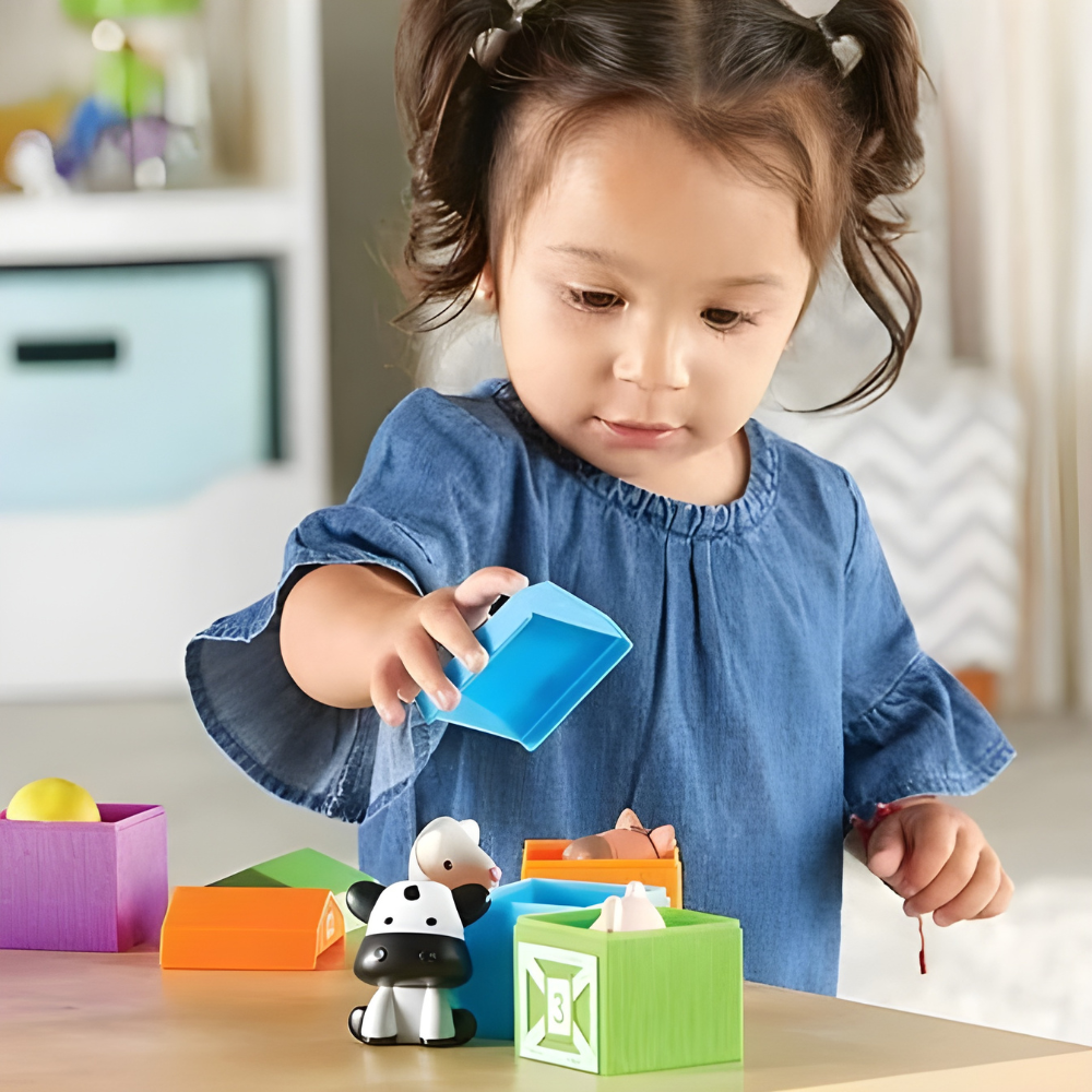 Toddlers Montessori Animal Learning Toy Set