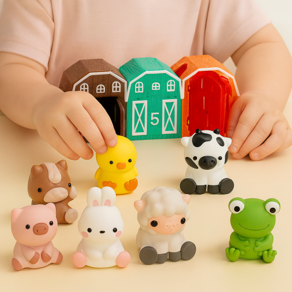 Toddlers Montessori Animal Learning Toy Set