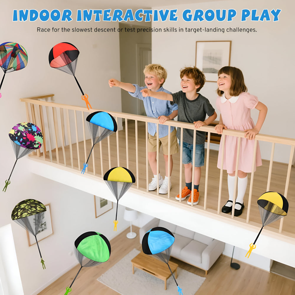 Parachute Toy Kids Throw Catch Outdoor Play Set