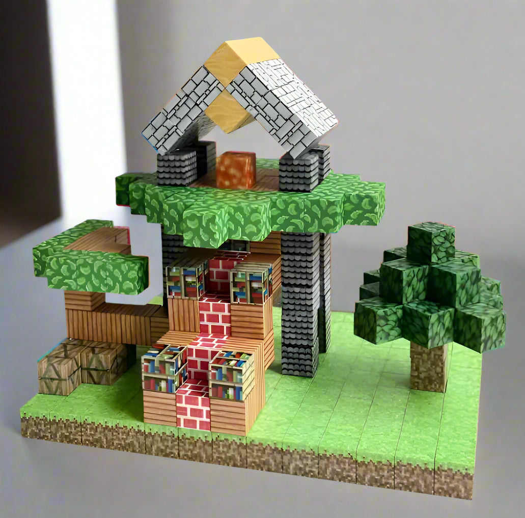 Plastic Building Blocks Construction Set Kids