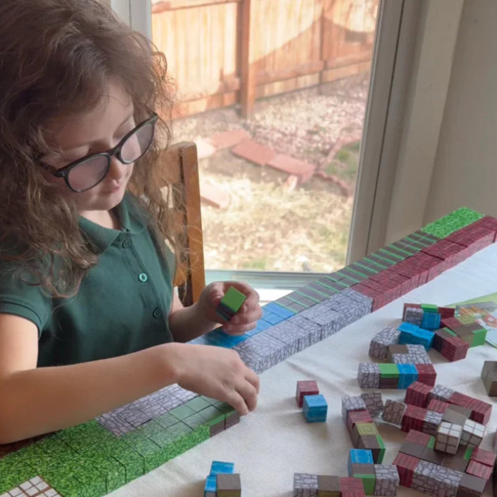 Plastic Building Blocks Construction Set Kids