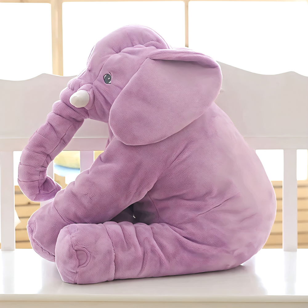 Plush Elephant Baby Pillow Snuggle Comfort Nursery Gift