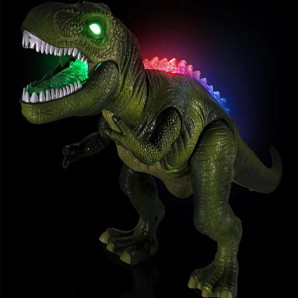 Dinosaur Toy Remote Control Light Up Roaring T-Rex Kids Robot