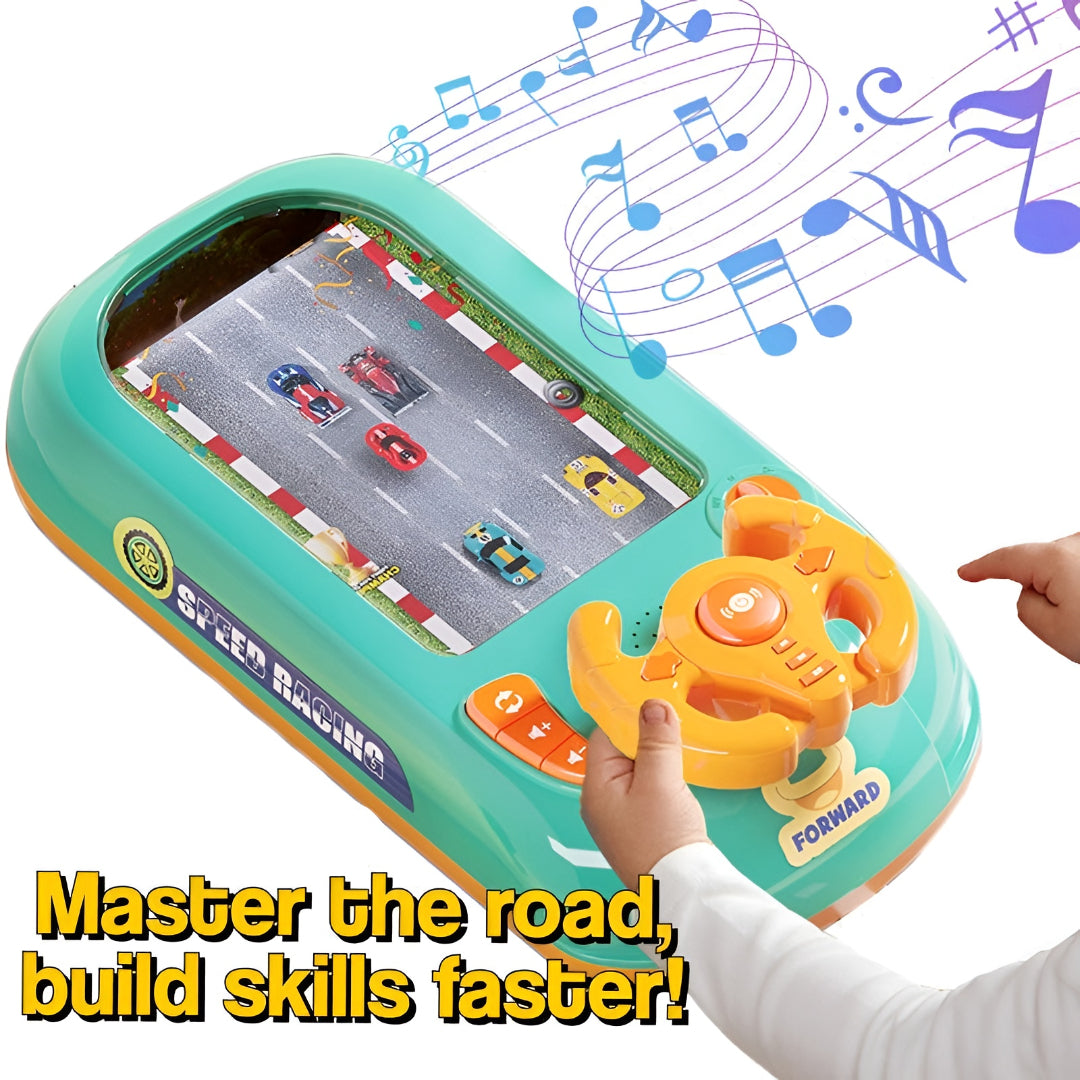 Racing Game Interactive Handheld Driving Challenge Kids Toy