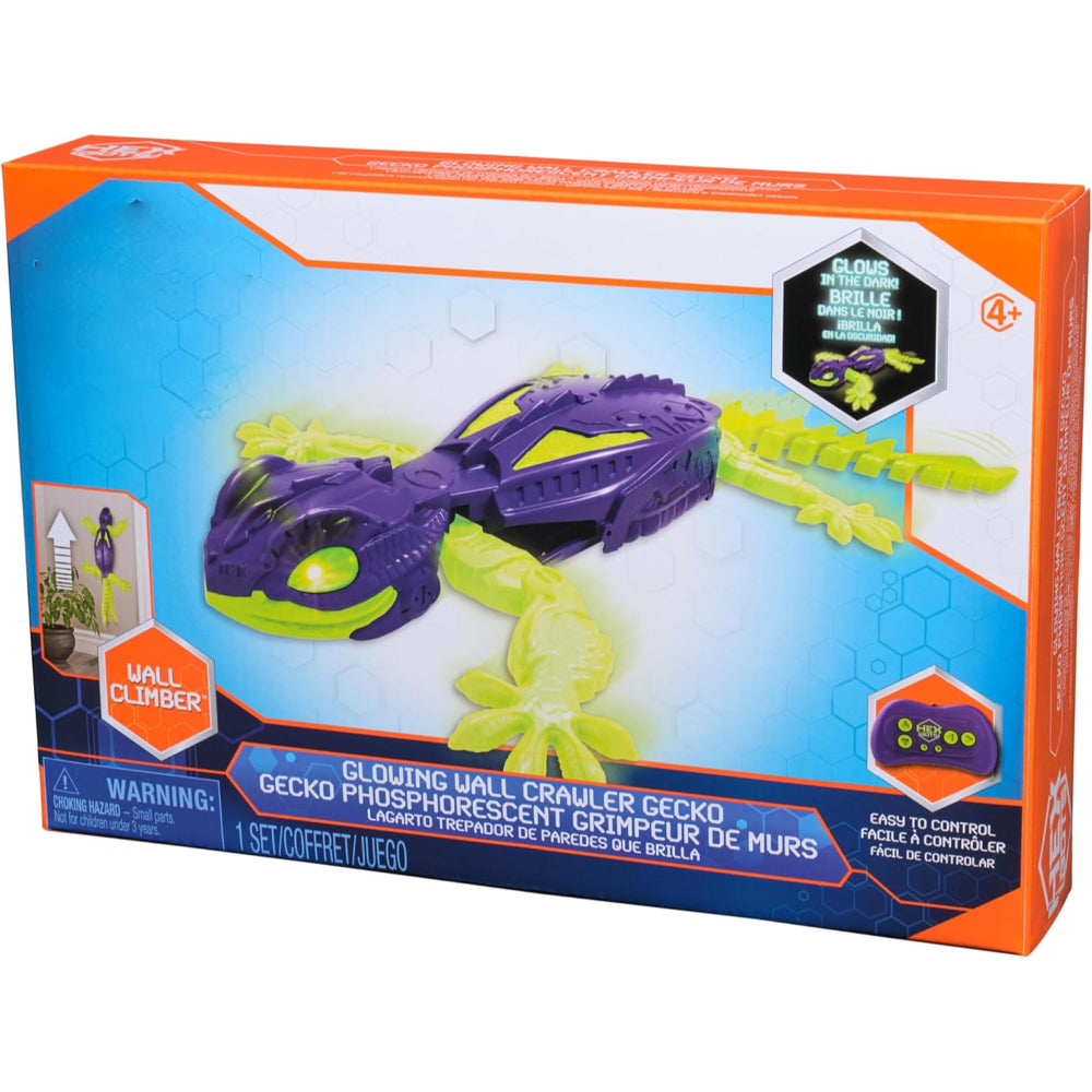 Remote Control Toy Robot Lizard Wall Crawling LED