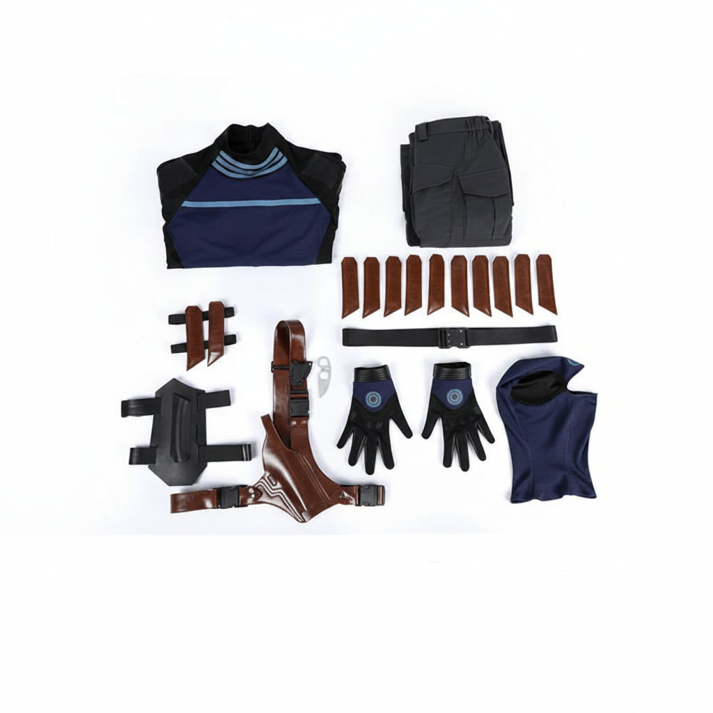 Costumi di Halloween Set Outfit Ispirato agli Anime Accessori per Adulti