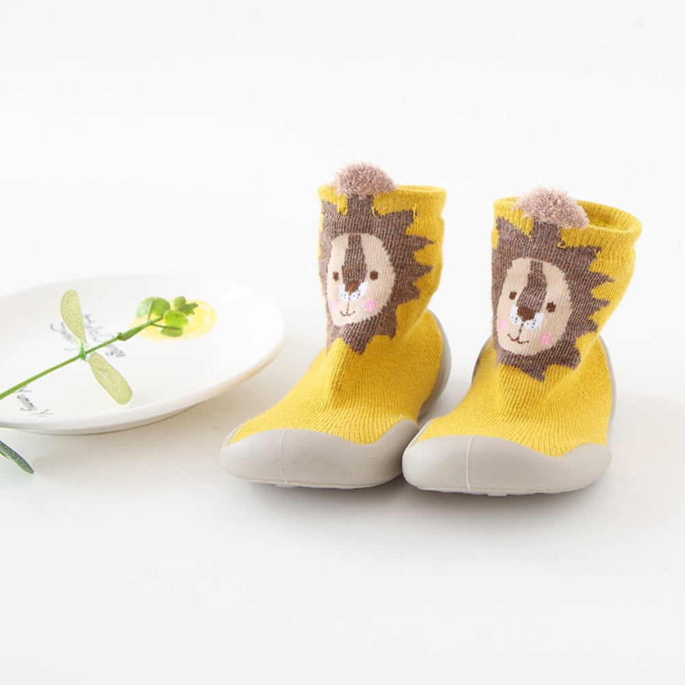 Baby Walking Shoes Non Slip Knit Upper Soft Sole