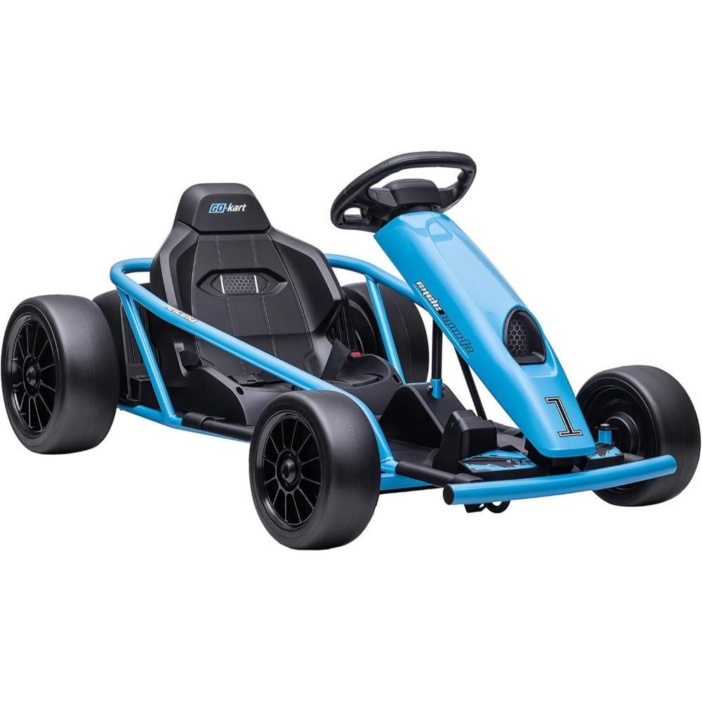 Car Electric Drift Go Kart Metal Frame Kids Ride On Racer