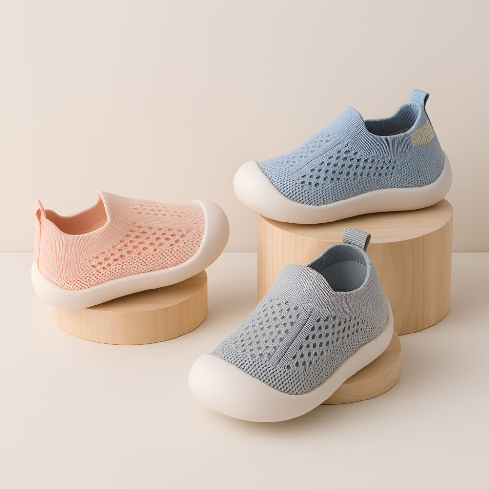 Kinder Sneaker Mesh Rutschfeste Krabbelschuhe