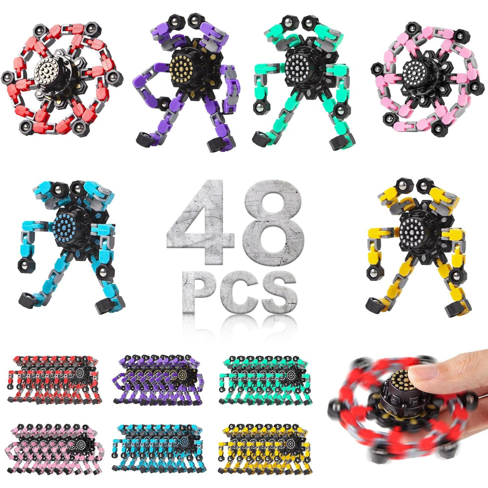 Kids Toy Spinner Set Orbit Hand Toy Transformable Figures