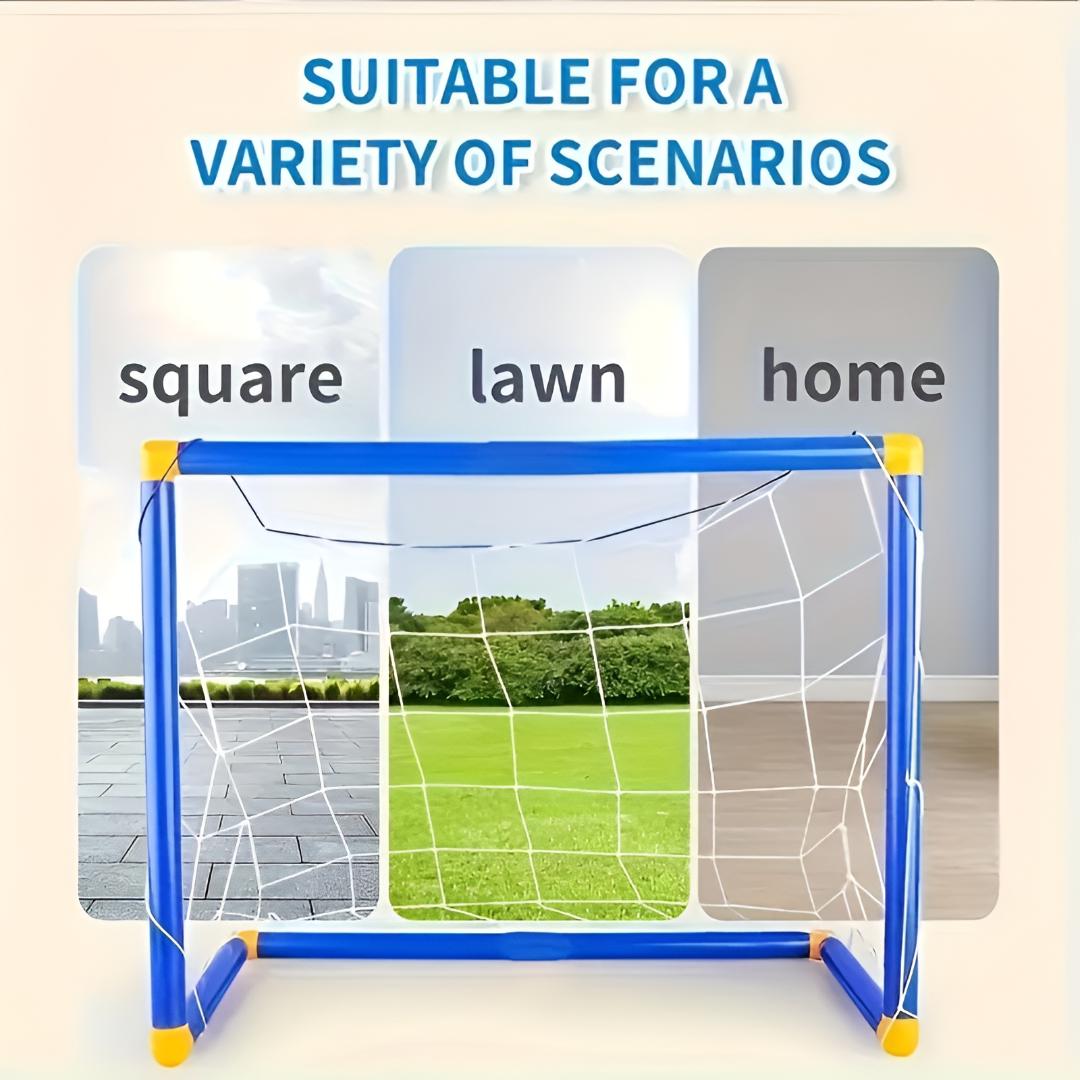 Soccer Goal Portable Backyard Training Net Set