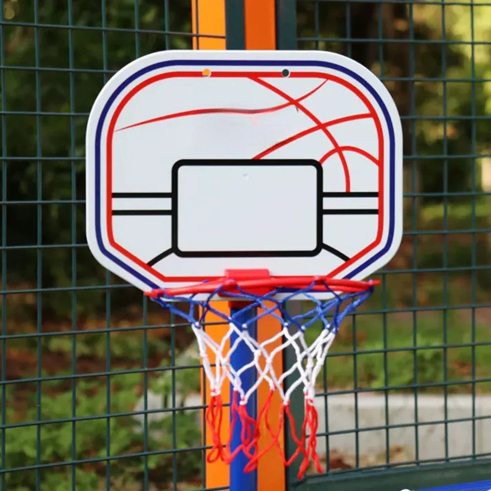 Sports Toy Soccer Goal Basketball Hoop Kids Play Set