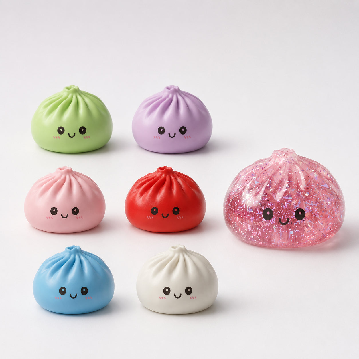 Squishy Toy Dumpling Sensory Fidget Stress Ball