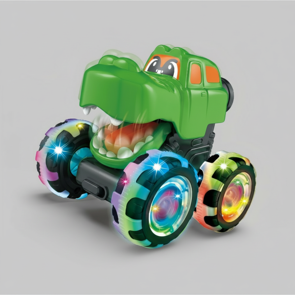 Toy Cars Monster Truck Light Up Toddlers Press Go Chomp Action Toy