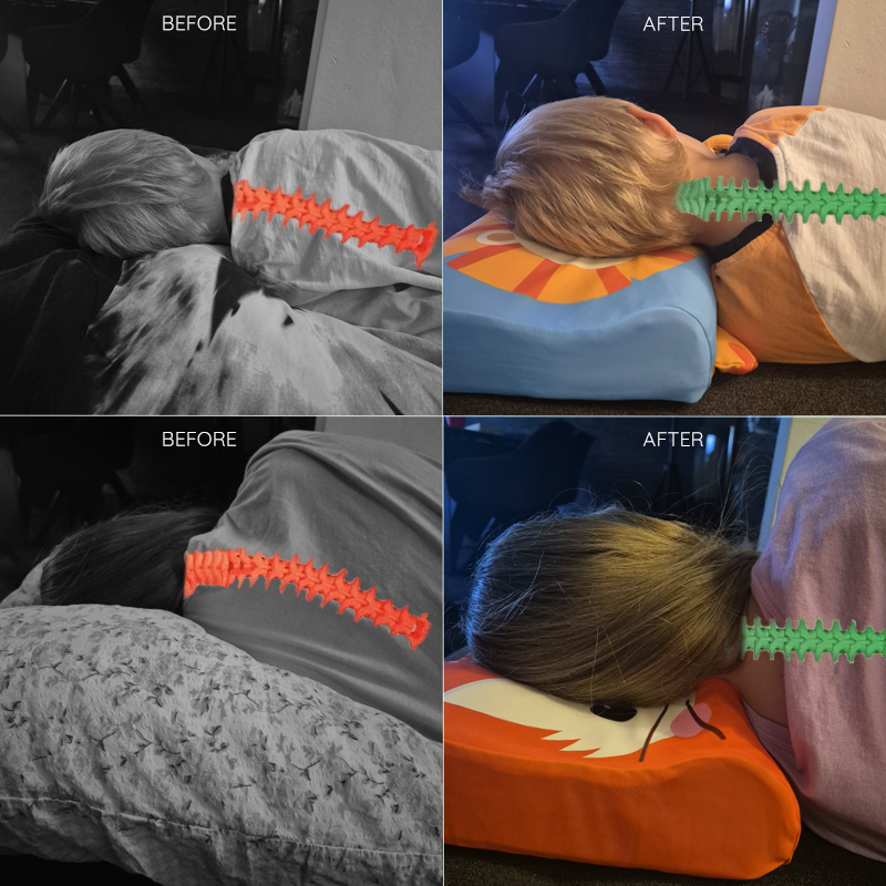 Calmly® - The sensory pillow for better and healthier sleep