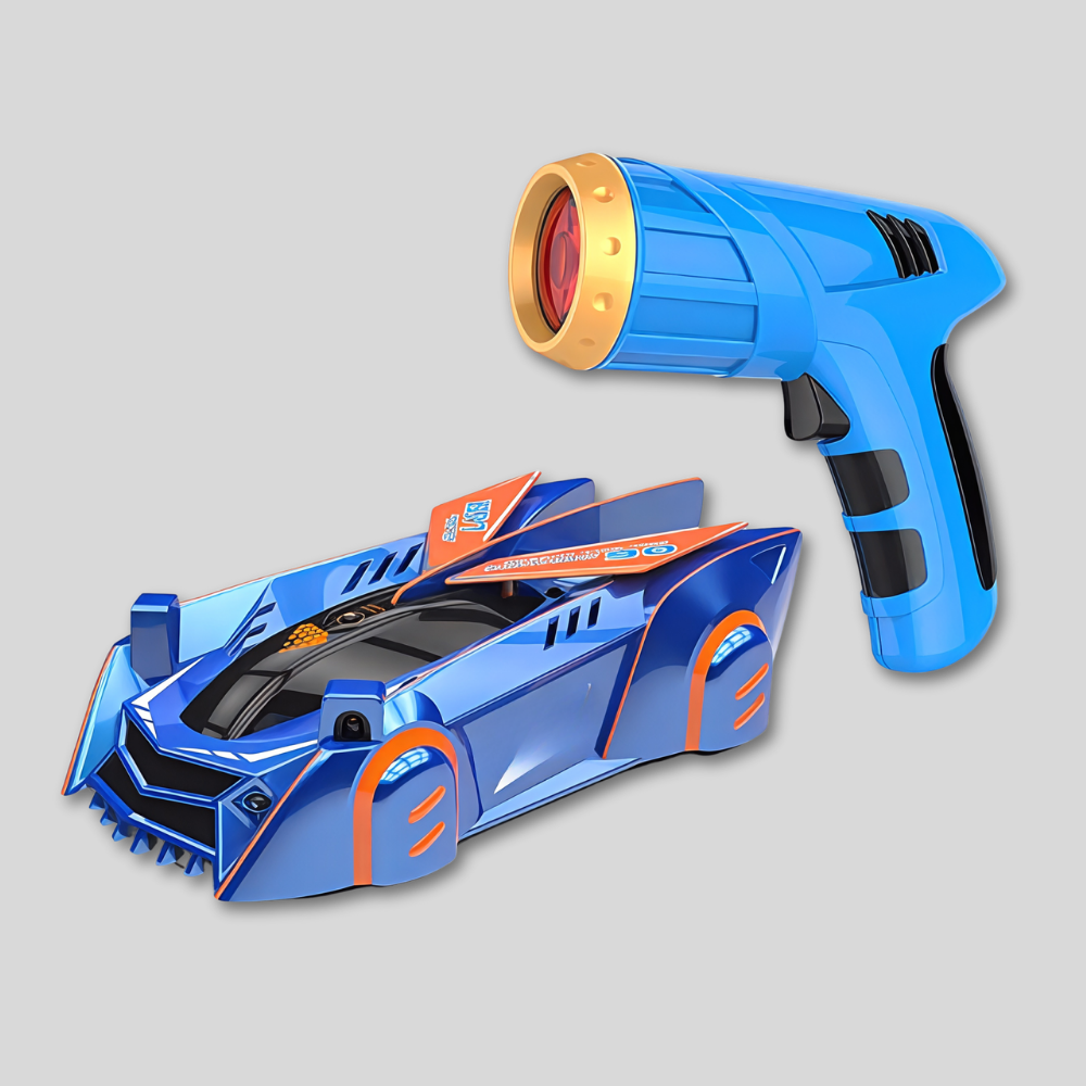 Wall Climbing RC Car Laser Remote Control LED Stunt Kids Toy