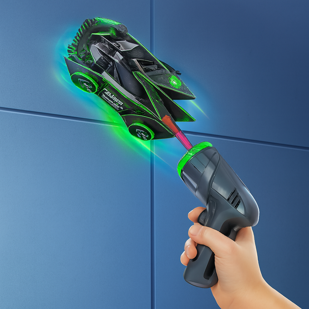 Wall Climbing RC Car Laser Remote Control LED Stunt Kids Toy