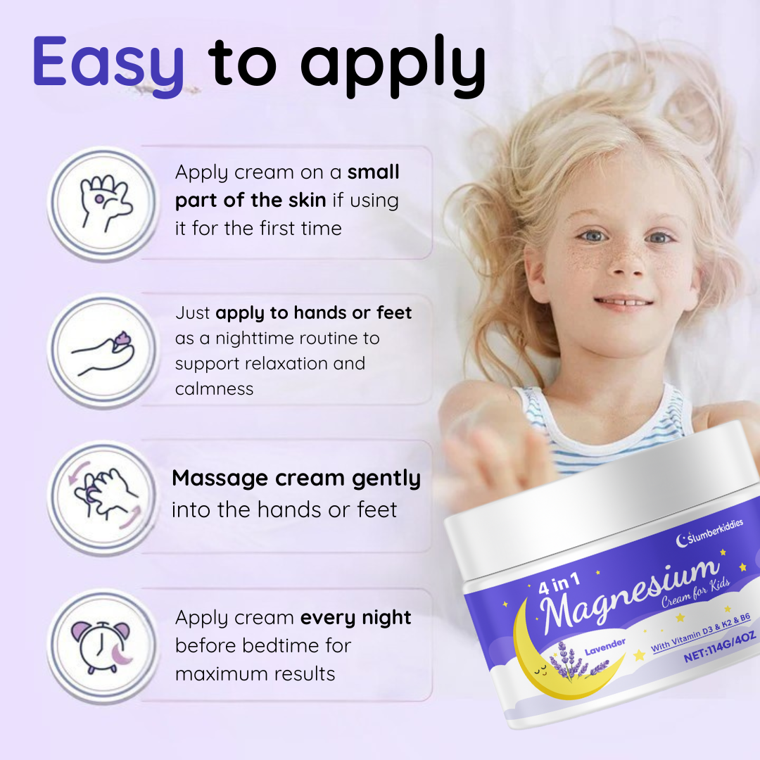 Dreamly® Magnesium lavender sleep cream to relax & unwind