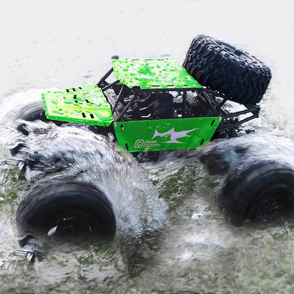 Big Amphibious RC Truck 1/8 Scale Waterproof Remote Control Car 4WD Off-road Truck IP66 Water Monster Vehicle - Image 2