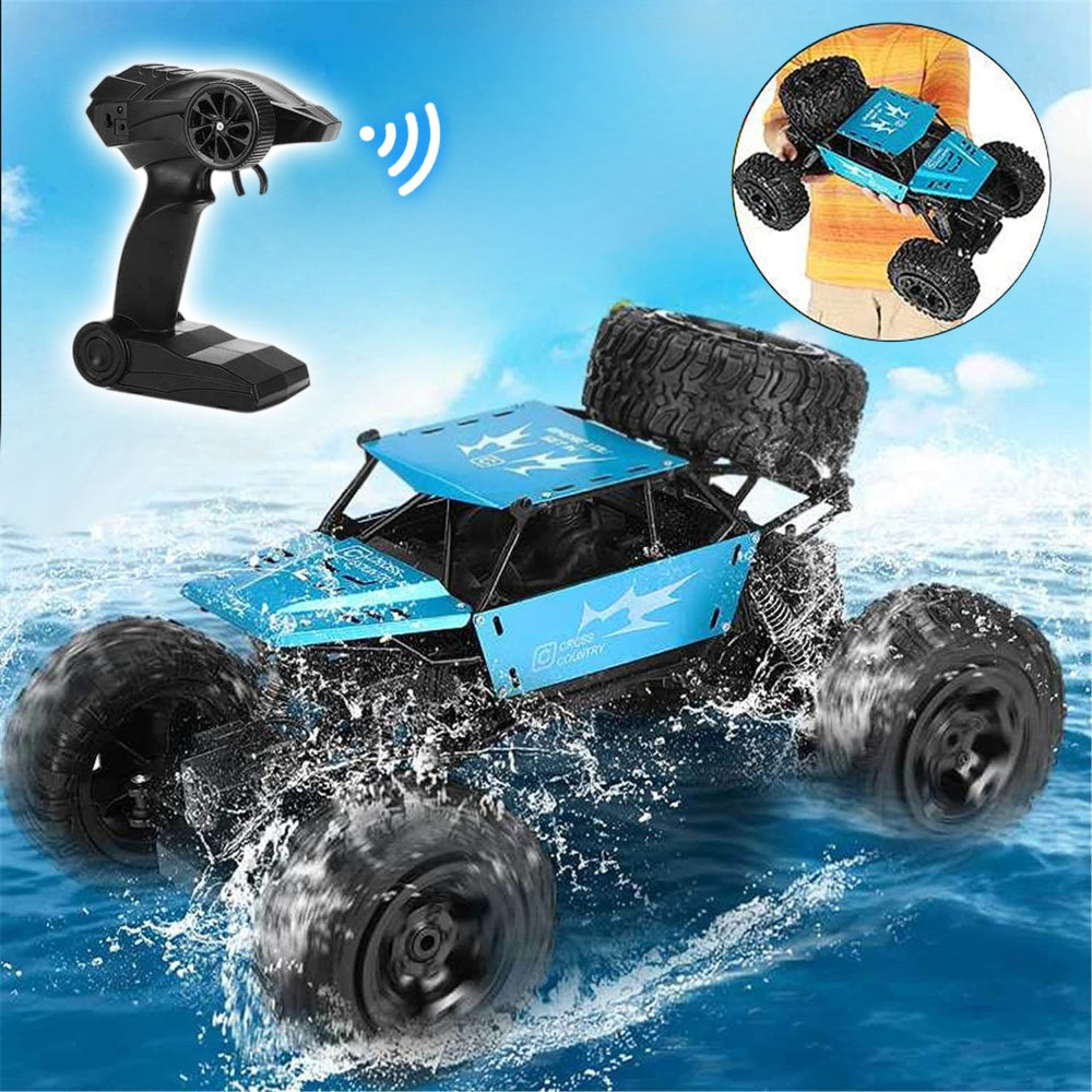 Big Amphibious RC Truck 1/8 Scale Waterproof Remote Control Car 4WD Off-road Truck IP66 Water Monster Vehicle - Image 5