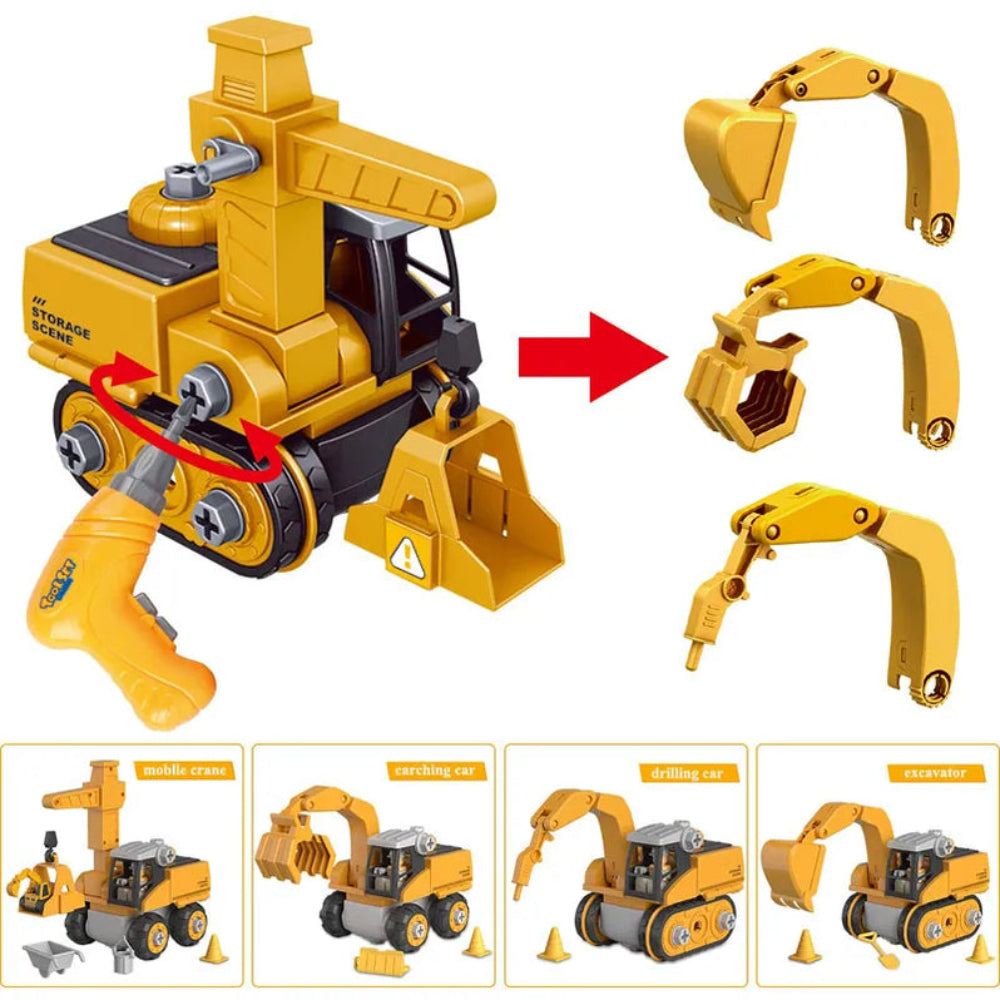 Constructo Speelset – Educatieve en Interactieve Bouwvoertuigen voor Kinderen - Image 5