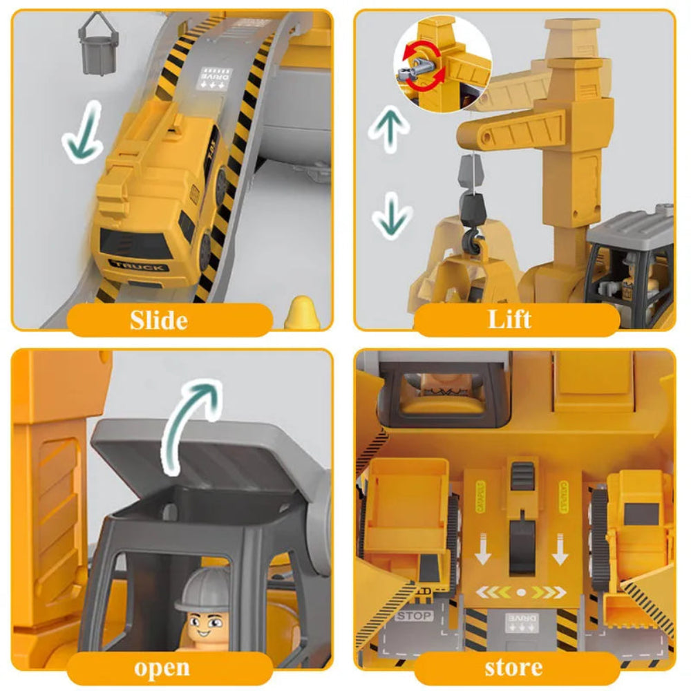 Constructo Speelset – Educatieve en Interactieve Bouwvoertuigen voor Kinderen - Image 6