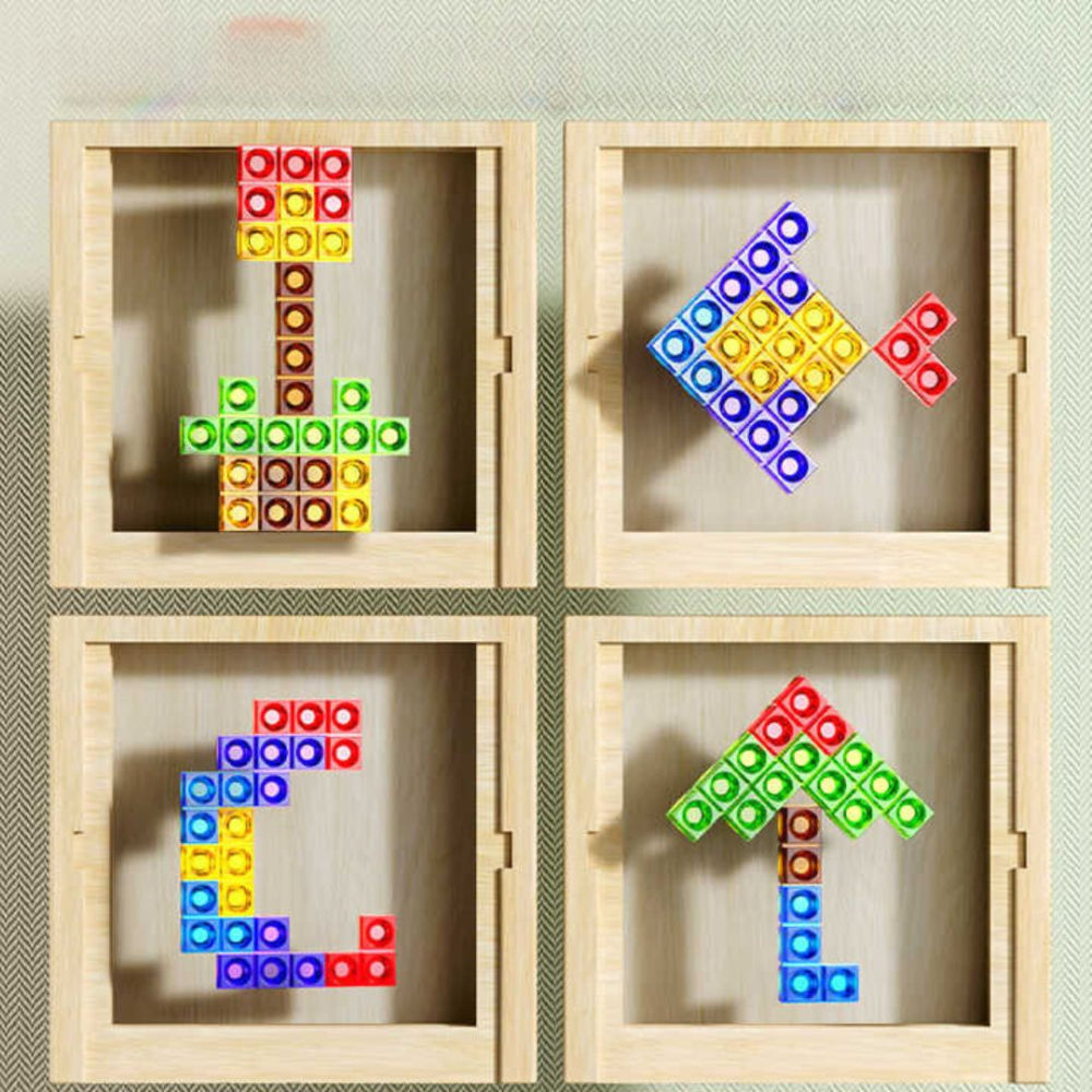 Ecoblock Tetris Board – Wooden Puzzle Game for Kids and Adults – Sustainable Brain Training Fun - Image 5