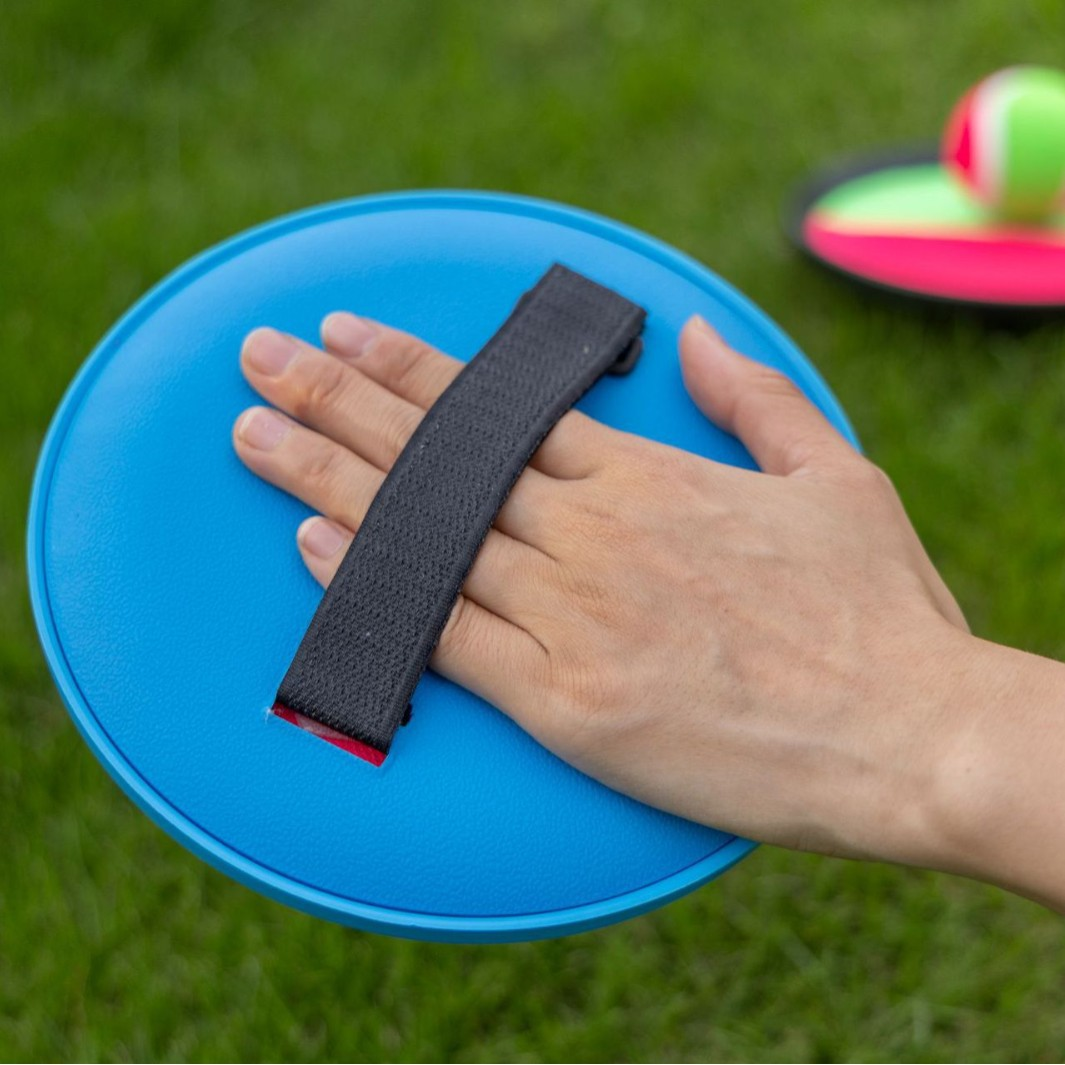 Kids Toy Outdoor Catch Paddle Ball Set Yard Beach Playground Game