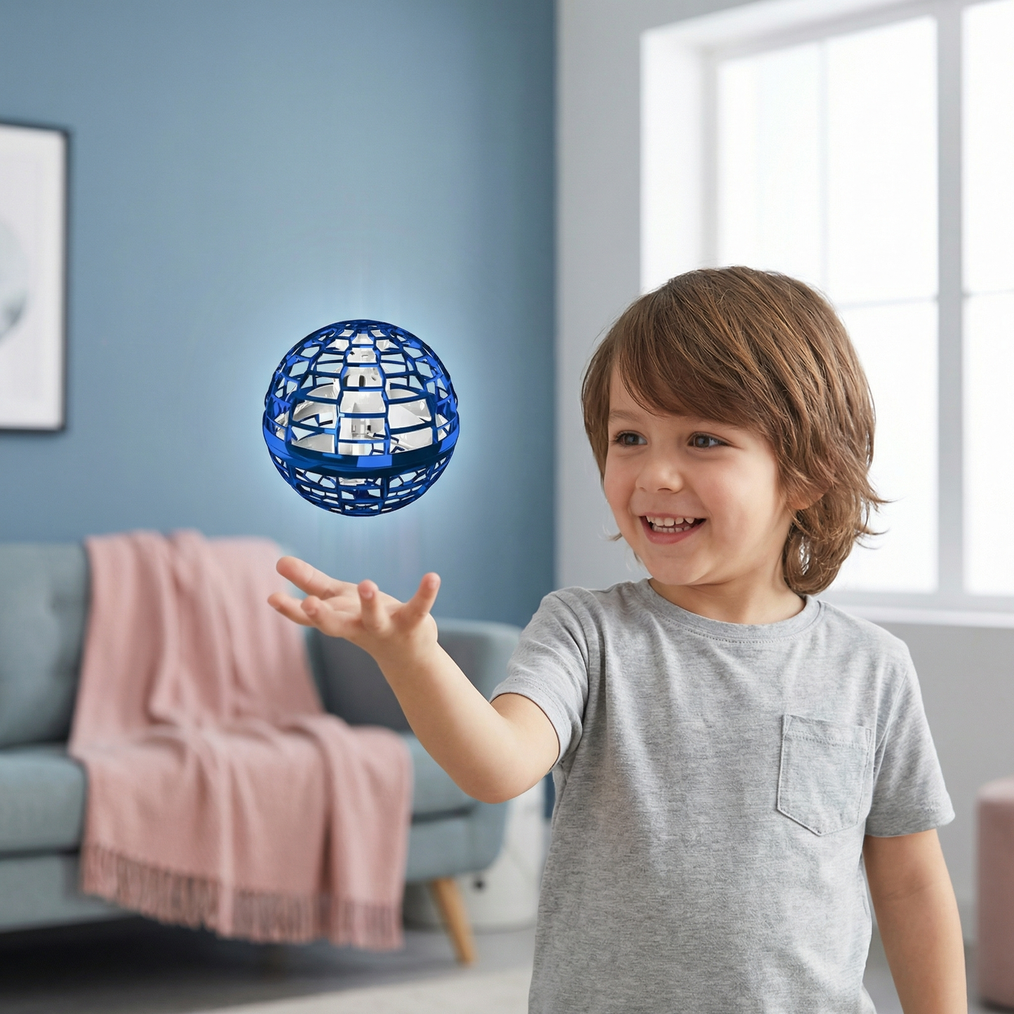 Levitating Ball Toy Floating Magnet Stick - Image 1