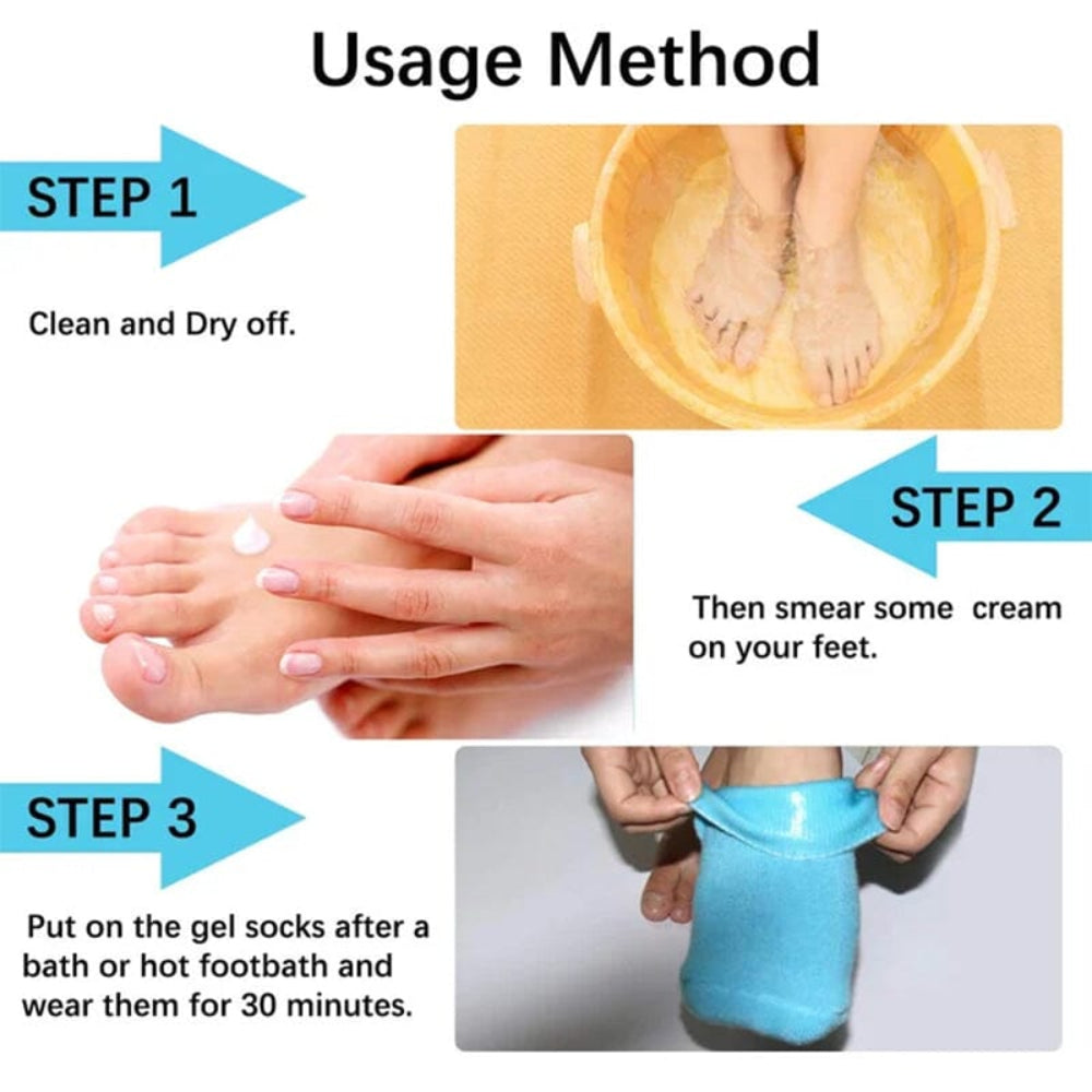 Moisturizing Socks with Gel Lining - Image 3