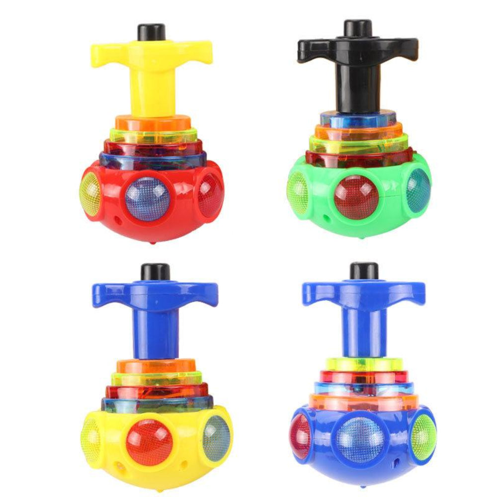 Music Flashing Spinners Toy with Launcher🎁Best Christmas Gift for Kids - Image 6
