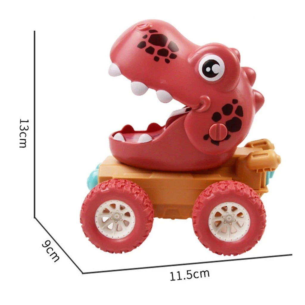 Push Toy Truck Kids Monster Truck Men's Fun Dinosaur Design - Image 5