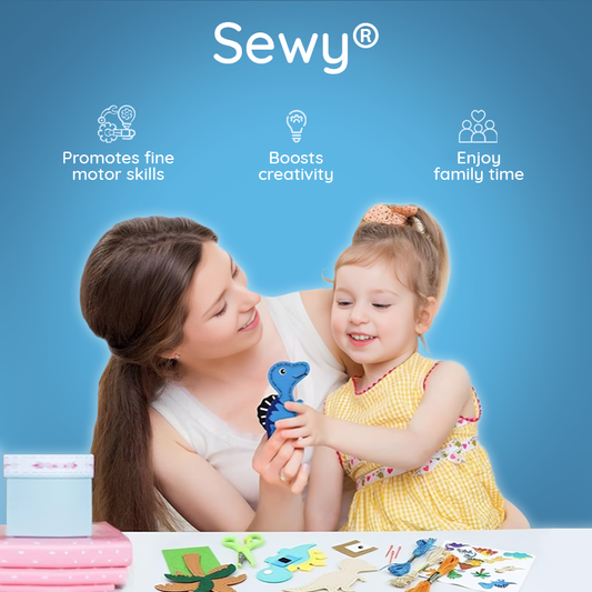 Sewy® - Sewing set to promote concentration and patience