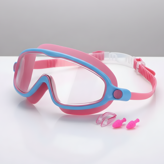 Kids Anti-Fog Goggles Swimming Set