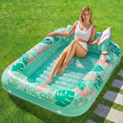 Pool Float Tanning Inflatable Lounger