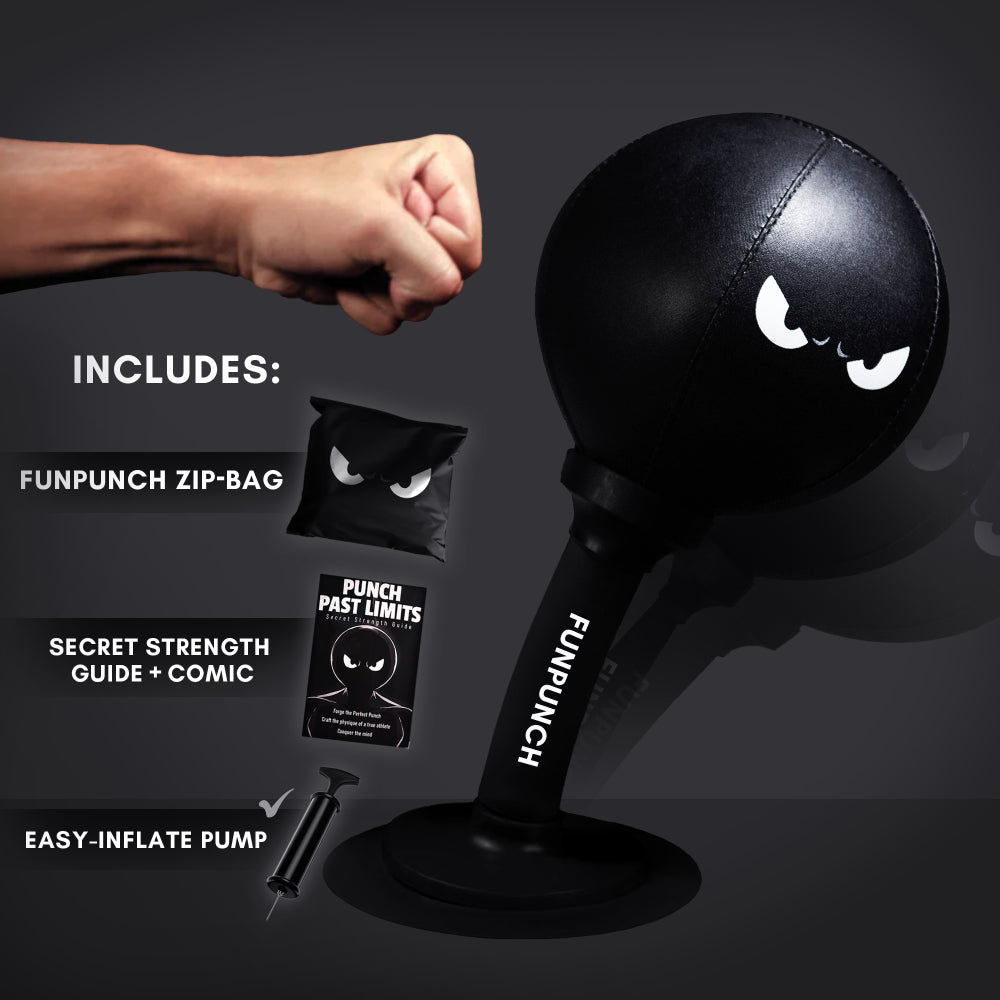 Kids Toy Punching Ball Strength Training Stand Activity Set