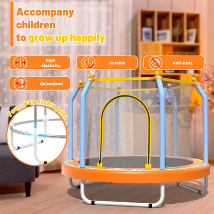 Kids Trampoline Indoor Outdoor Playset Activity Park Frame