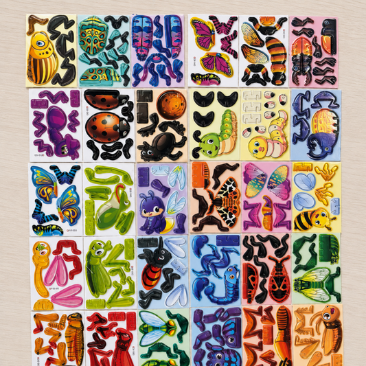 3D Puzzle Children's Educational Toys Set Cartoon Puzzle